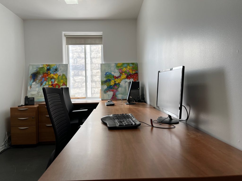 Espace de bureau fermé privé à louer à St-Hyacinthe